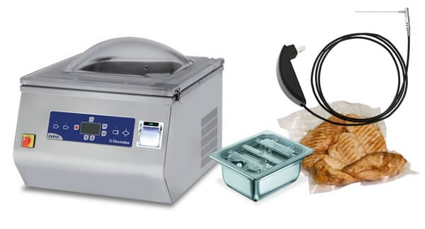 sous-vide probe and vacuum packaging accessories